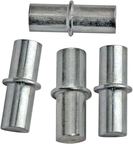 50x Verzinkte Plankdragers 5 x 16 mm voor Plankenbevestiging