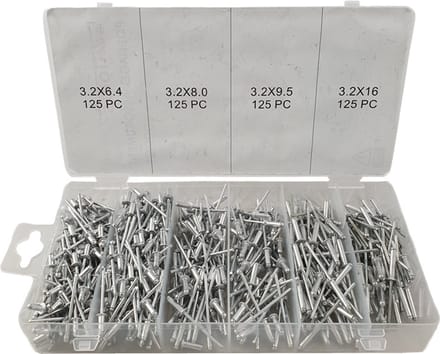Assortiment Blindklinknagel 500 pcs - FD6046
