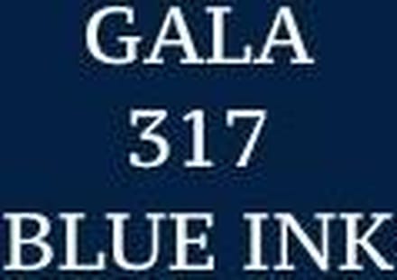 Gala Shoe Cream Blue Ink 317
