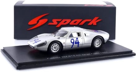 Porsche 904 GTS #94 5th Targa Florio 1965 - 1:43 - Spark