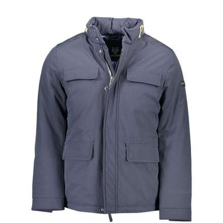Sergio Tacchini Heren Zwarte Katoenen Trui