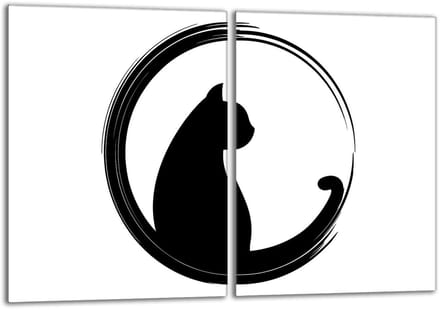TMK ArtDeko - Snijplank - 40x52 cm - Kat - Glas
