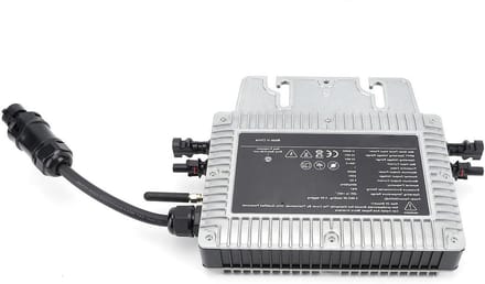 Zonne-omvormer - Netgekoppeld apparaat - Energie opwekken - Plug-and-play installatie - 800W - Zilver