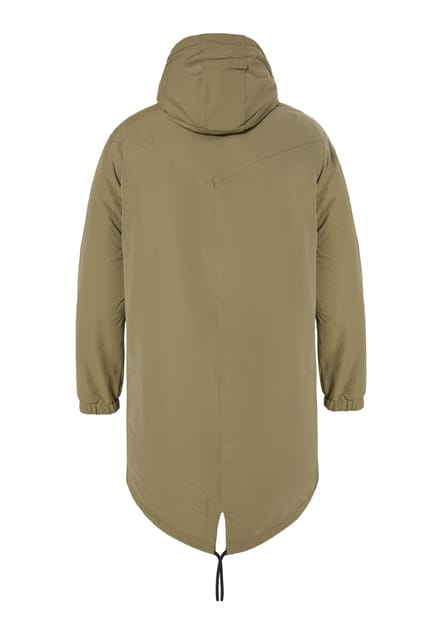 Mo Gewatteerde parka Heren militaire olijf