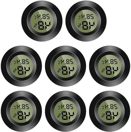 Digitale Binnen en Buiten Thermometer en Hygrometer met LCD Scherm
