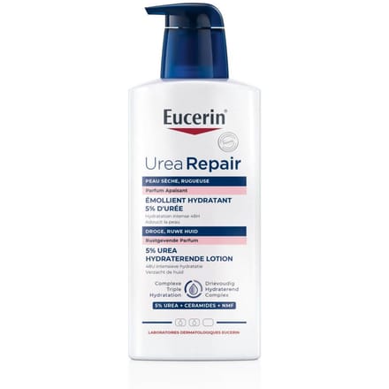Eucerin UreaRepair 5% Urea Hydraterende Lotion Rustgevend Parfum Droge En Ruwe Huid Met Pomp 400ml