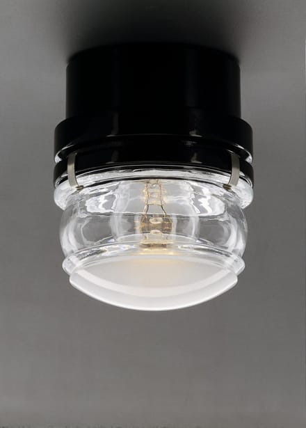 Oluce - Fresnel Outdoor Wandlamp - zilver