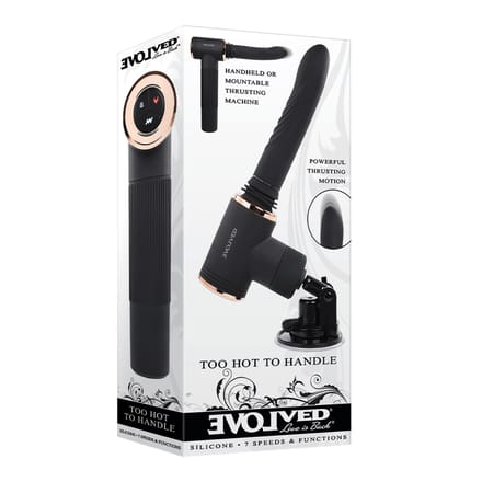 Evolved - Too Hot To Handle Vibrator - Zwart