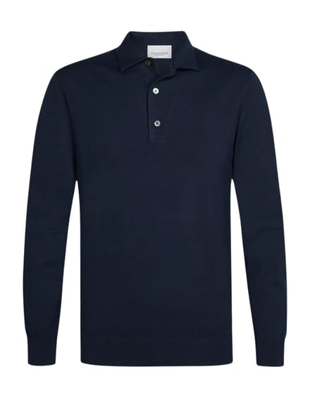 Profuomo Polo One Piece Polos Donkerblauw Ppxj30003