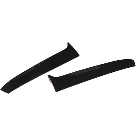 2 Pièces Garniture Latérale de Vitre Arrière Noir Brillant Remplacement pour 7 R Variant Wagen 2014-2017 white
