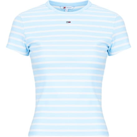 Tommy Hilfiger Slim Essential Kingly Blue/stripe Größe: M | Hemden Outlet | Damen | Blau