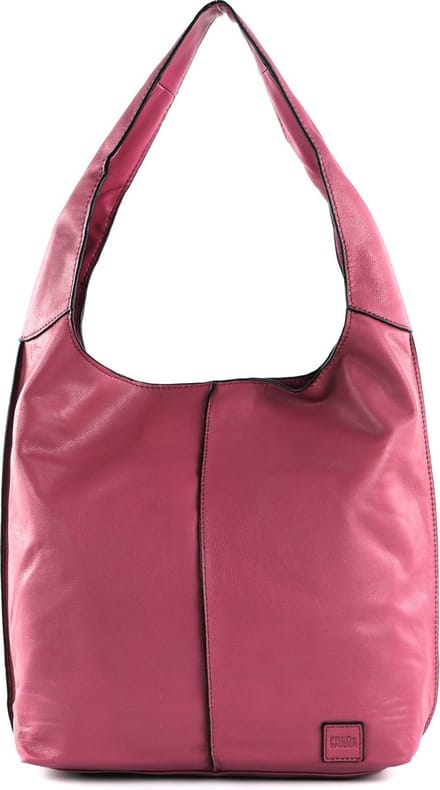 FREDsBRUDER Leren Schoudertas Ginsberg FB100 II Shoulderbag Fuchsia Paars