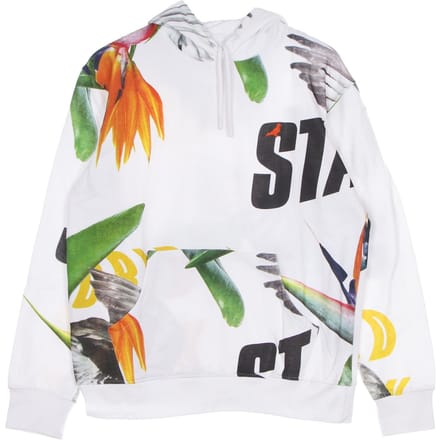 Paradise Herenhoodie Aop Hoodie Wit