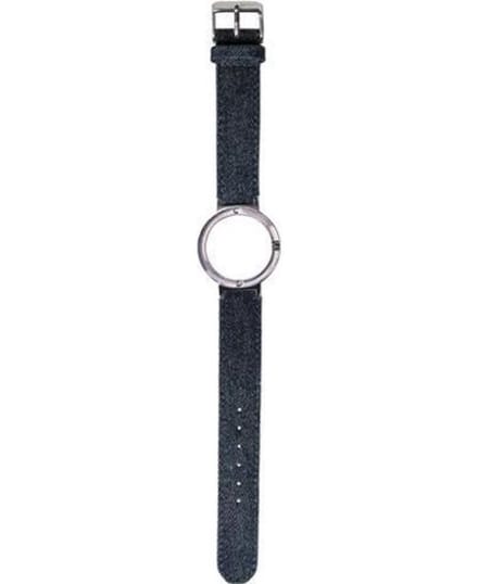 JU'STO J-WATCH bandje Canvas Denim - GRANDE