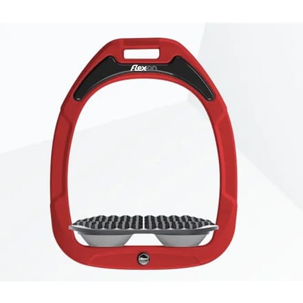 Uithoudingsvermogen stijgbeugels Rood/Grijs/Grijs Flex-On Green Composite
