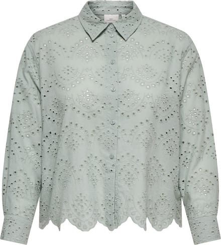 ONLY CARMAKOMA - CARVALAIS L/S SHIRT WVN NOOS Dames Blouse