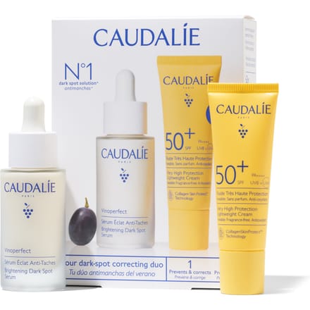 Caudalie Vinoperfect Serum & Suncare Set