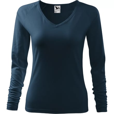 Dames-T-shirt met lange mouwen Malfini Elegance 127