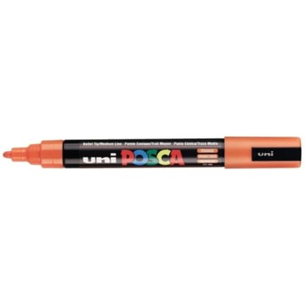 Posca marker met conische punt schrijfdikte medium oranje