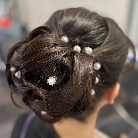 Curlies parel diamant - Bloem Spiraal Haarclip Bruiloft Bruid Haarclip Haaraccessoires 12 stuks