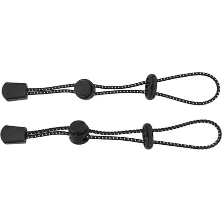 2 STKS Wandelstok Bevestigingsgesp Elastisch Plastic Rugzak Wandelstokhouder voor Klimmen black