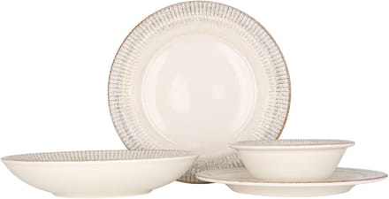 Bonna Serviesset (Medium) - Galata - 24 delig - 6 persoons - Porselein