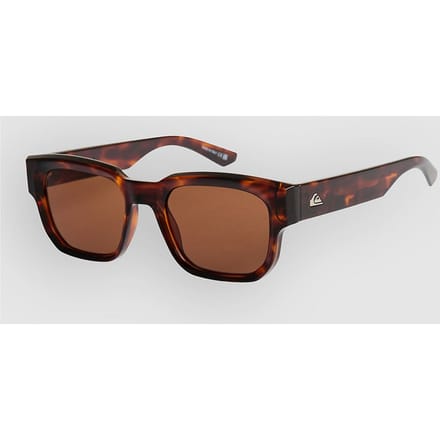 Quiksilver Time Box Shiny Tortoise Zonnebril bruin