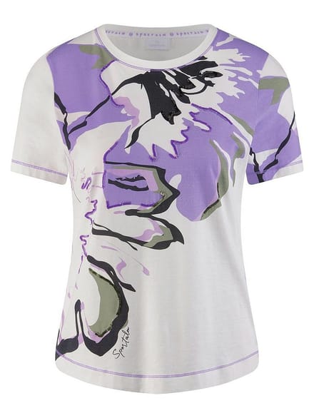 Shirt ronde hals Van Sportalm Kitzbühel wit