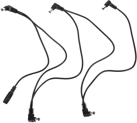 Allecto - Gitaar patchkabel ketting - Effectpedalen - 5 Way Right