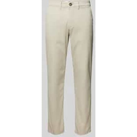 slim fit chino van katoenmix model 'MILES'