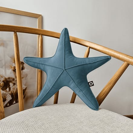 Decordruk VELVET Serie - Sierkussen - Stervormig - Morska - 43cm