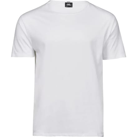Tee Jays - MenÂ´s Raw-Edge Tee - White maat 3XL