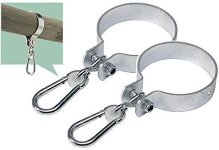 Set van 2 Ronde Haken voor Schommel - Ø 80 mm