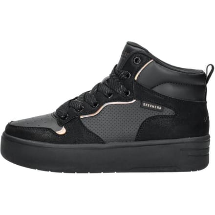 Skechers Court High veterboot Boots - Meisjes - Zwart