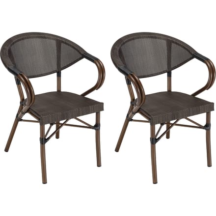 Set van 2 tuinstoelen Vianney | Macabane