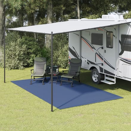 vidaXL - Tenttapijt - 4,5x2,5 - m - blauw