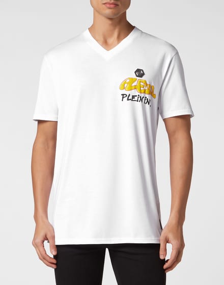 T-Shirt Ronde Hals Bombing Graffiti