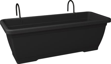 Bloembak Balkonbak Prima Vera Plus Set 40x20x17cm ANTRACIET Nicoli