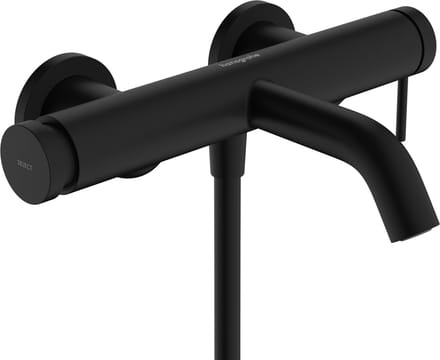 hansgrohe Tecturis S - Badmengkraan - Vloergemonteerd - Ééngreeps bediening - Mat Zwart