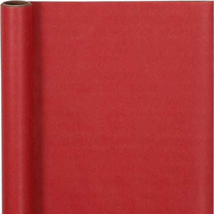 CC Recycled Cadeaupapier 50 cm 5 m Rood