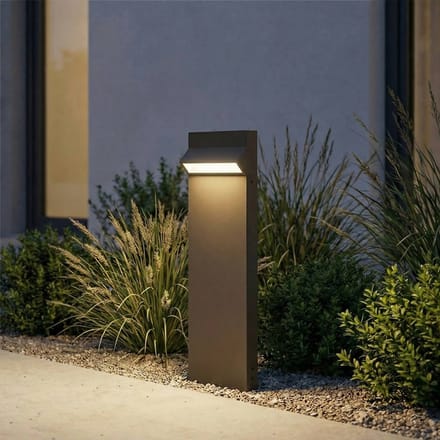 Arcchio LED tuinpadverlichting Vonar, hoogte 50 cm, antraciet