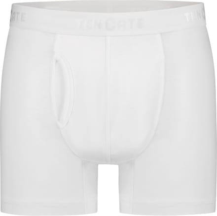 Ten Cate Basics shorts met gulp wit 2-pack voor Heren | Maat M