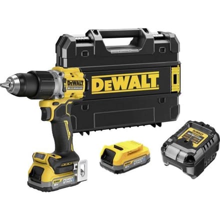 DeWALT DCD805E2T Compacte accu klop-/schroefboormachine 18V XR 1.7Ah POWERSTACK in TSTAK