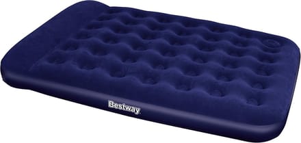 Luchtbed - Opblaasbaar Matras - Logeren Thuis - Ingebouwde Pomp - Queen Size - Grijs
