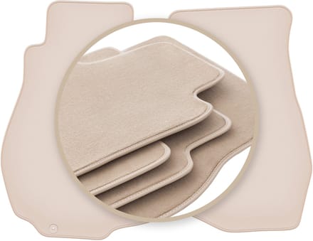 PREMIUM beige vloermatten voor: Nissan 350Z coupé 2003-2009