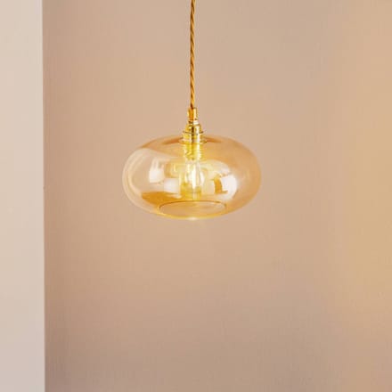 EBB & FLOW Horizon hanglamp goud rook Ø 21cm