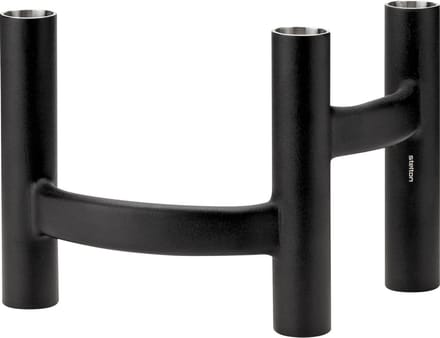 Stelton Ora kandelaar 3-armen zwart