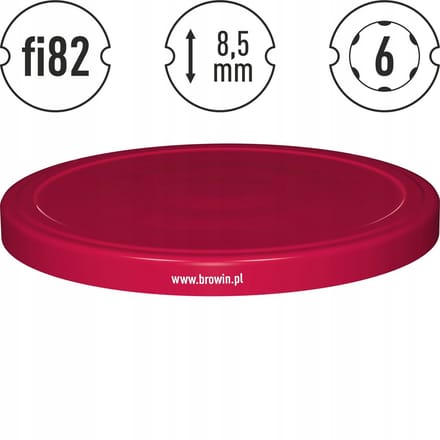 Bordeaux Twist-Off Deksels voor Potten - 10 Stuks