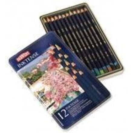 Derwent - aquarelpotloden - Inktense - 12 stuks