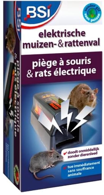 BSI Elektrische Muizen & Rattenval - Effectieve Rattenval